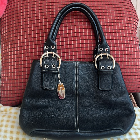 Tignanello shoulder bag Black leather - Picture 9 of 10